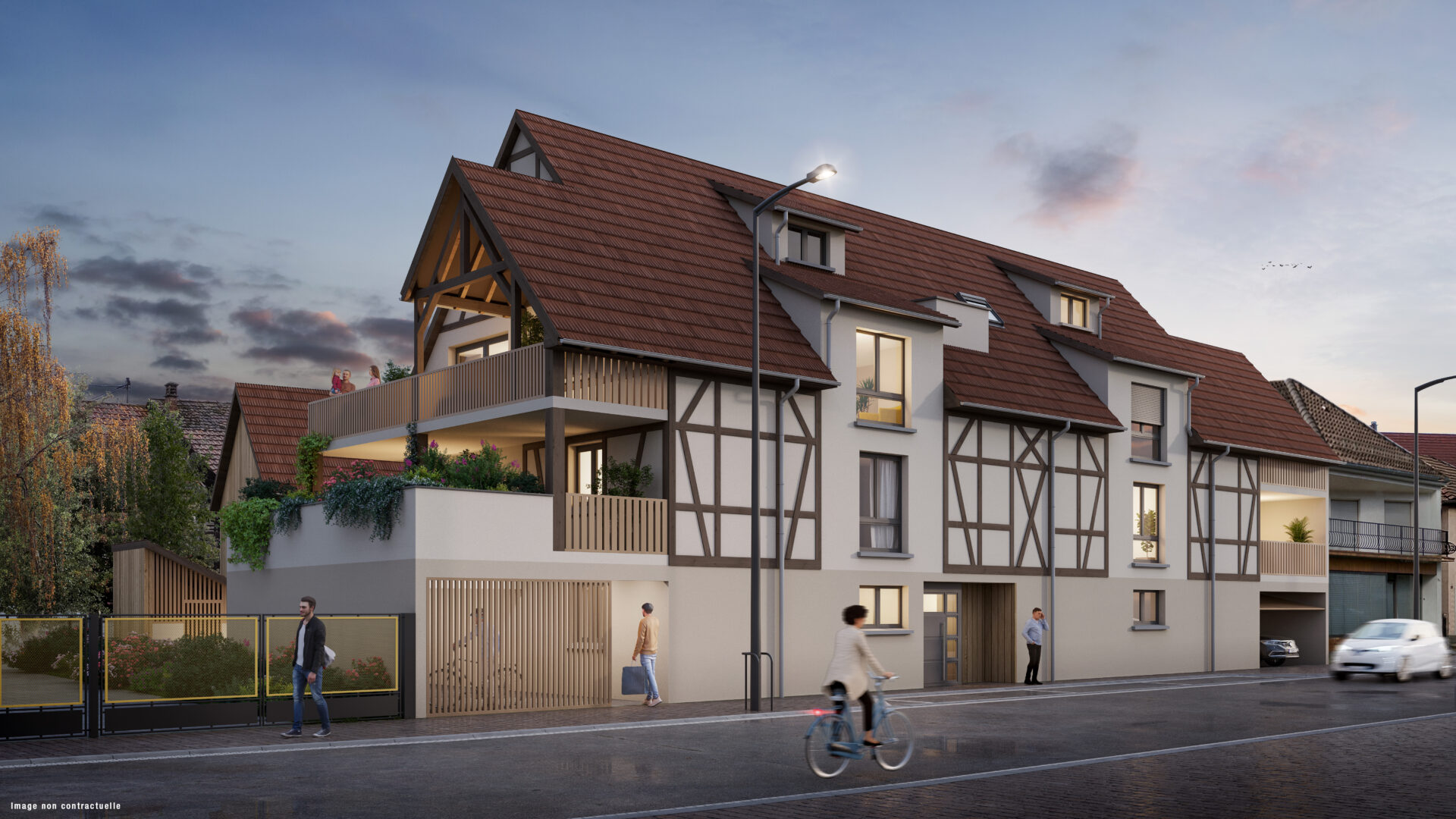 LCA - Logements - Estein - Vue 1 - 02+image non contractuelle